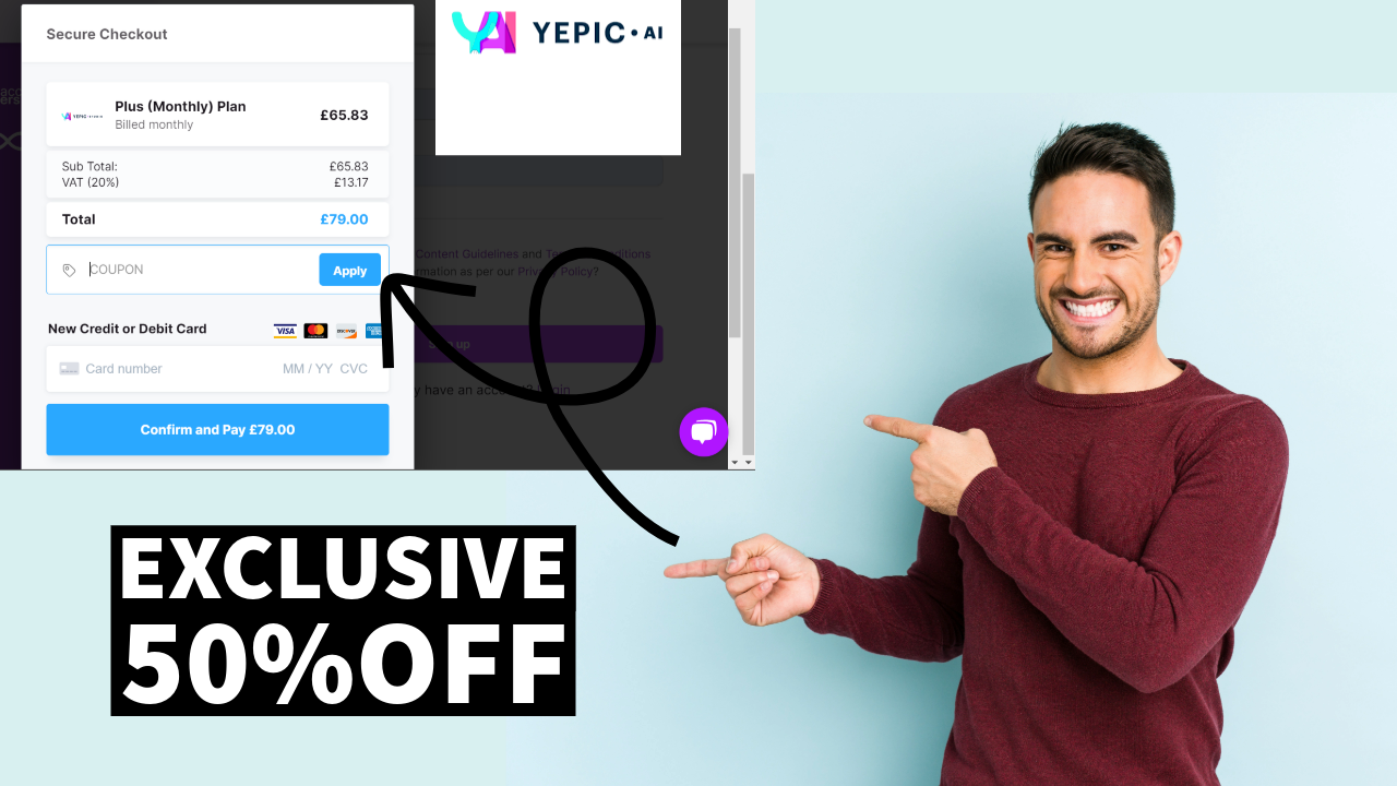 Yepic Promo Code & Discount Code kumar50