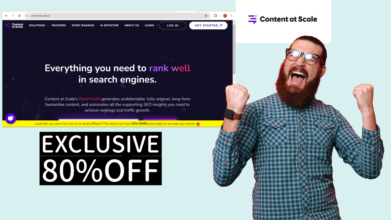 Contentatscale Promo & Discount Code - Get 80% Off in 2024